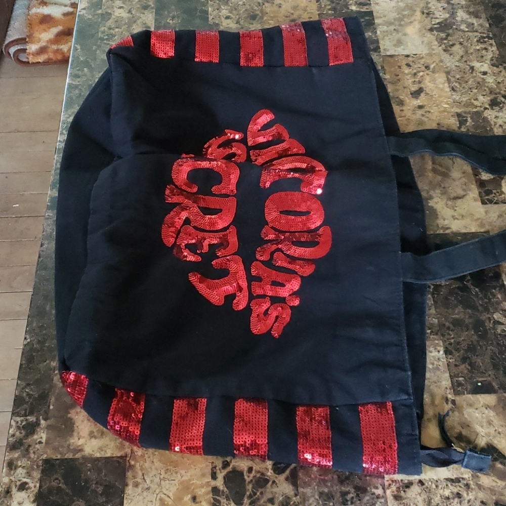 V.S. duffel bag